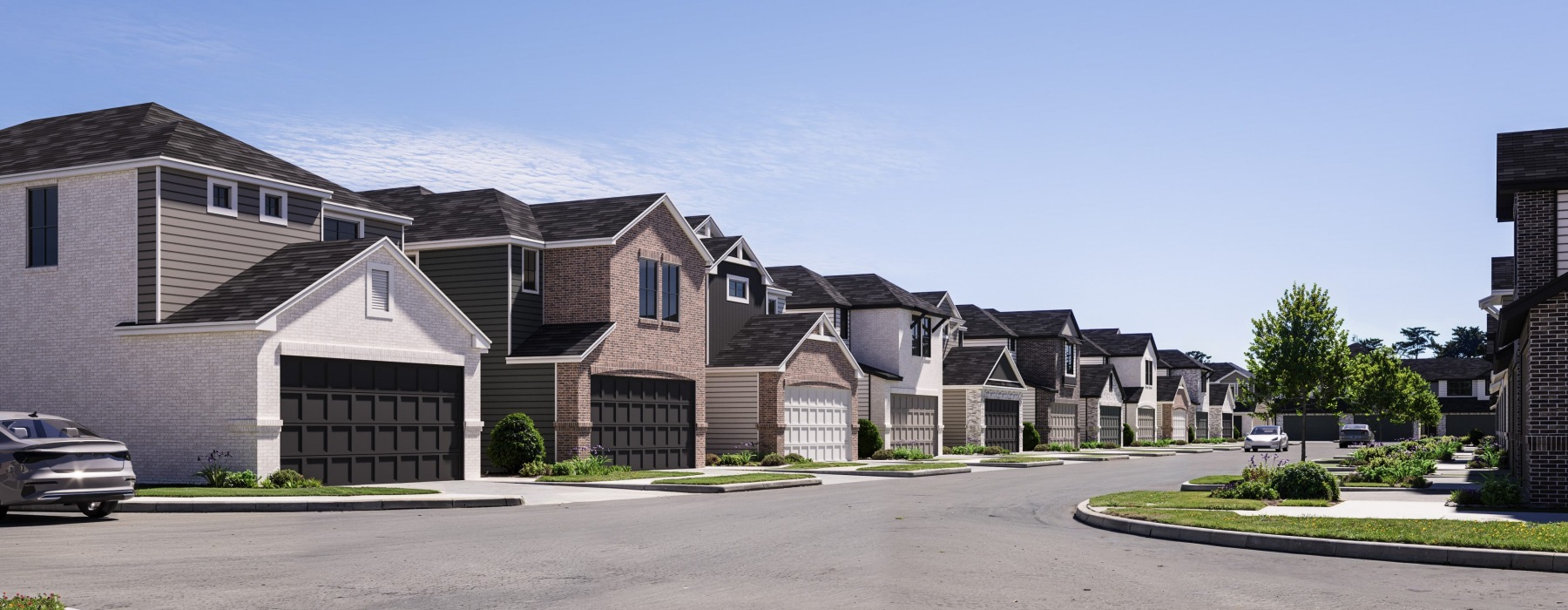 exterior view of buildings